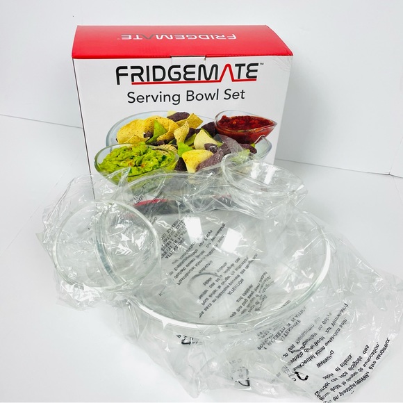 Gourmet Fridgemate 3 Piece Serving Bowl Set - Picture 3 of 5